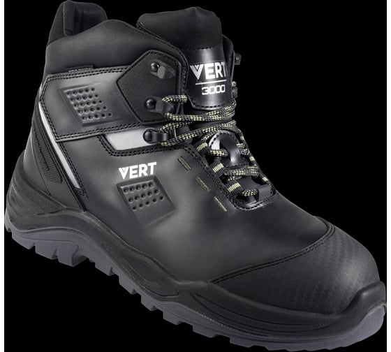 Изображение товара Ботинки VERT с КП и КС, шерстяной мех, кожаные, ПУ/ТПУ (38) VERT 3003/38