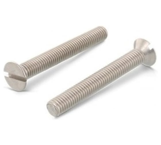 Изображение товара Винт ЦКИ Глобал DIN963 М8x35, А2, SL 12x2.0, 25 шт. 81000