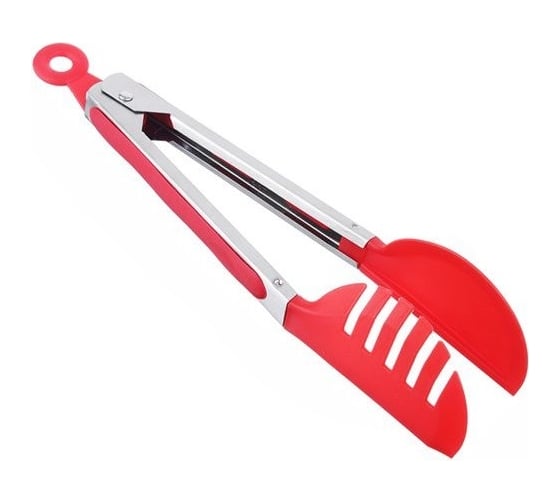 Изображение товара Кухонные щипцы-ложка КОШКИН ДОМ нейлон, нержавеющая сталь, 25 см 50-12-022