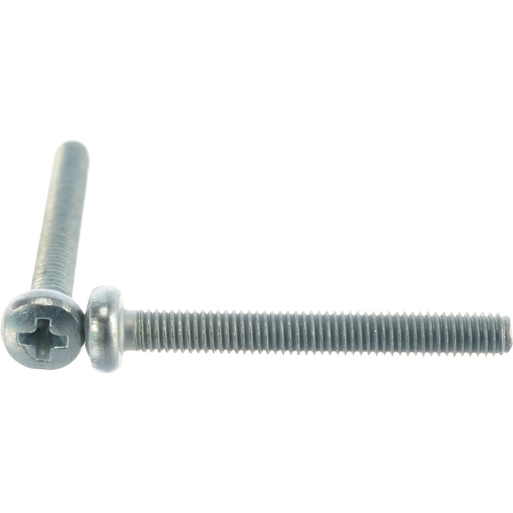 Изображение товара Винт ЦКИ Глобал DIN7985 М3x25 Полная резьба с цинковым покрытием Изображение товара Винт ЦКИ Глобал DIN7985 М3x25 Полная резьба с цинковым покрытием