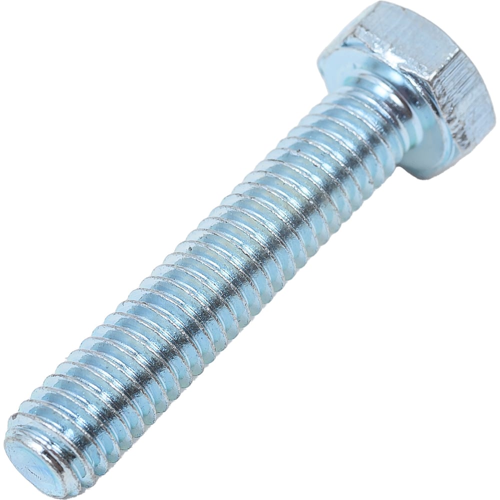 Болт ЦКИ Глобал DIN 933, М6x30 мм, 5.8, цинк, SW 10, 200 шт. 80771