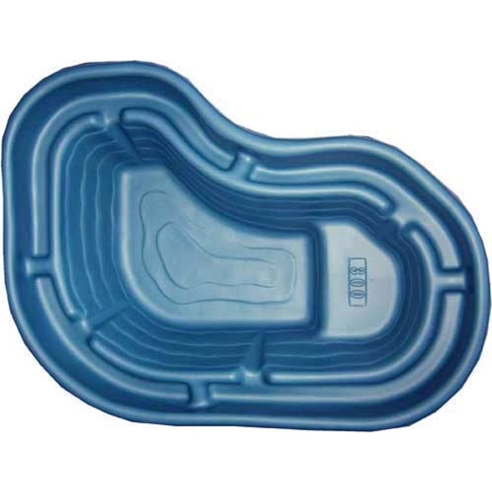 Изображение товара Декоративный садовый пруд GLQ 300 л 170x125x45 см огнеупорный ПНД