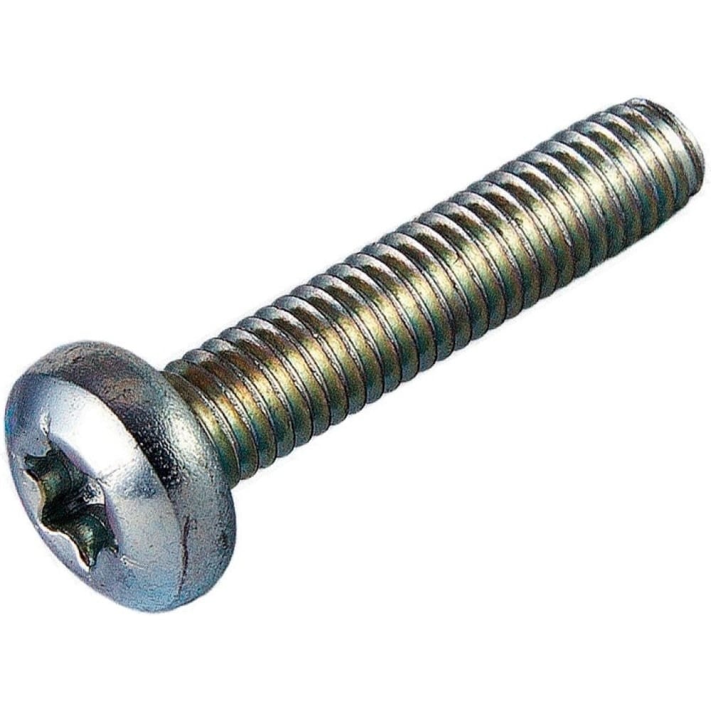 Изображение товара Резьбовыдавливающий винт ЦКИ Глобал DIN 7500C, М6x16 мм, Ц, TX30, 100 шт. 50750