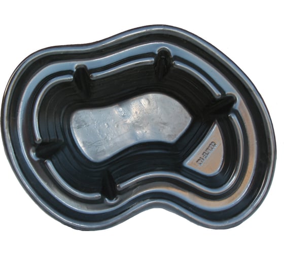 Изображение товара Декоративный прочный пруд GLQ 140 л, 120x90x40 см, черный 140 GLQ