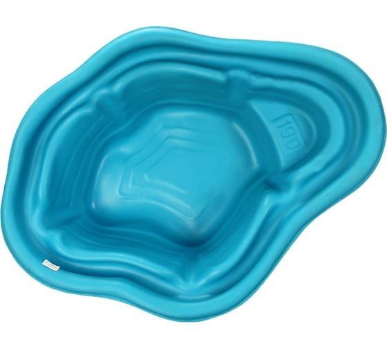 Изображение товара Декоративный пруд прочный 190 л, 140x105x45 см, цветной GLQ ДжиЭлКью цветной