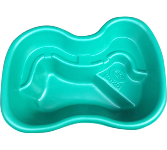 Изображение товара Декоративный садовый прочный пруд GLQ 120 л, 115x83x37 см 120 GLQ цветной