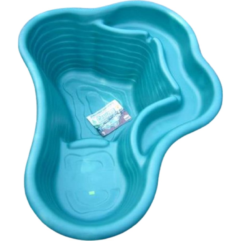 Изображение товара Декоративный садовый пруд прочный 150 л, 120x90x40 см, цветной GLQ ДжиЭлКью цветной