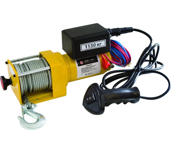 Изображение товара Электрическая лебёдка Калибр ЭЛБА-1130 00000043385