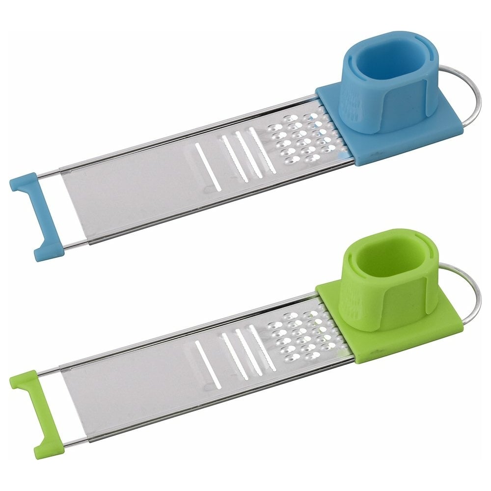 Изображение товара Терка для чеснока МУЛЬТИДОМ VL57-7, нержавеющая сталь, пластик, компактная