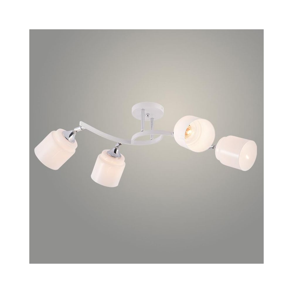 Изображение товара Люстра РОСТОК XA1714/4 WH+CR белый/хром 4х60W E27 d780 h260, HN25 988391430 Изображение товара Люстра РОСТОК XA1714/4 WH+CR белый/хром 4х60W E27 d780 h260, HN25 988391430