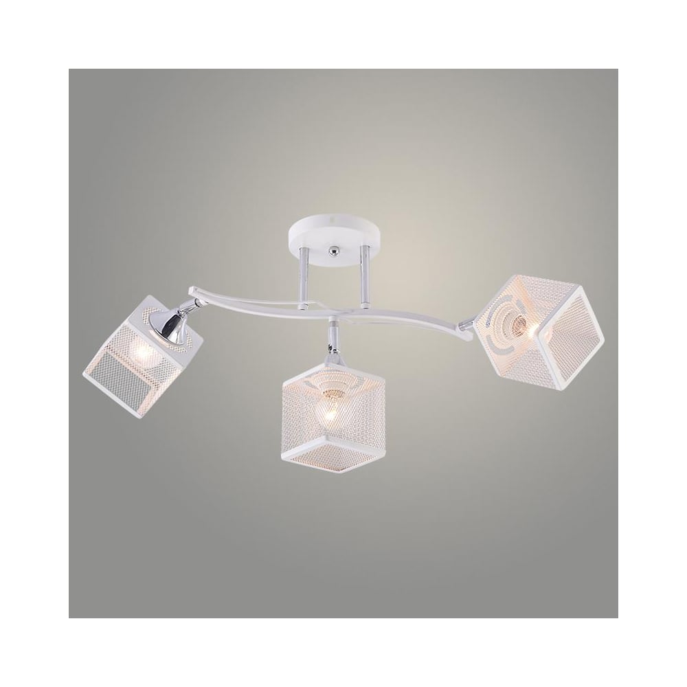 Изображение товара Люстра РОСТОК XA1748/3 WH+CR белый/хром 3х60W E27 d630 h300, HN25 988391433 Изображение товара Люстра РОСТОК XA1748/3 WH+CR белый/хром 3х60W E27 d630 h300, HN25 988391433