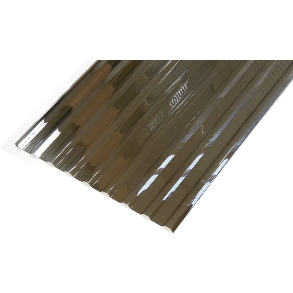 Изображение товара Поликарбонат Novattro МП/С-20 0.8 мм 2000x1150 бронза серая 1UV