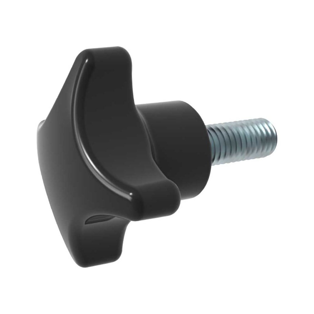 Изображение товара Ручка крестообразная с наружной резьбой, бакелит АЛТЕРВИА (упаковка 4 штуки) A51212.912501230.4