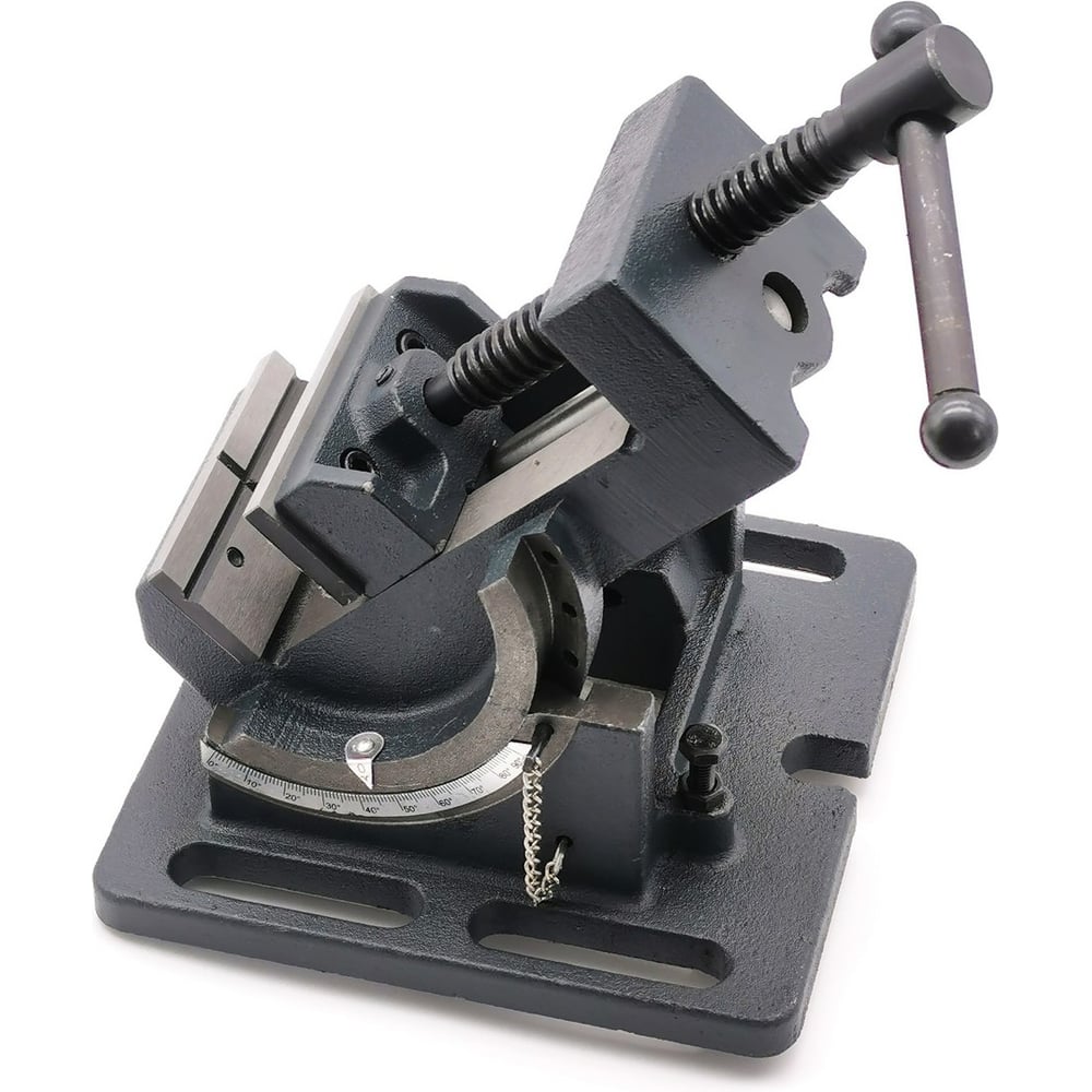 Изображение товара Тиски станочные BESTELLI 80мм сверлильные, наклоняемые, серия QKD AC01100193