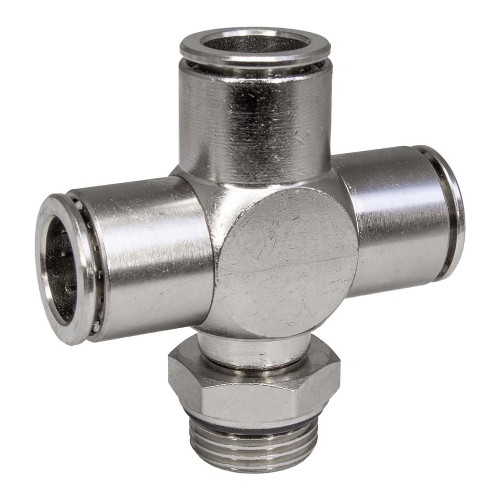 Изображение товара PI TOOLS Фитинг цанга крест поворотный Cn X 3/8M 12 латунь