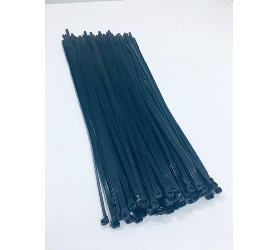 Изображение товара Хомут пластиковый ТехноАгрегат (стяжка кабельная) 5*350 мм (упаковка -100шт; черный) С08-1ч