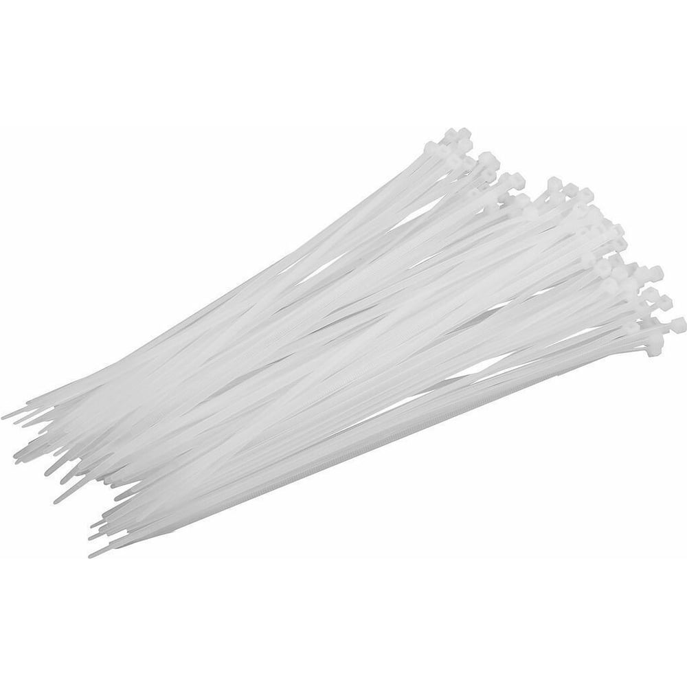 Изображение товара Хомут пластиковый ТехноАгрегат (стяжка кабельная) 8*400 мм (упаковка -100шт; белый) С11б