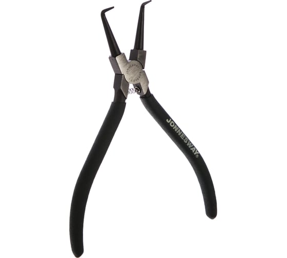 Изображение товара Щипцы для стопорных колец 7" Jonnesway изогнутый сжим AG010005