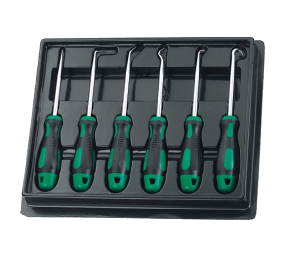 Изображение товара Набор крючков 6 предметов для демонтажа уплотнительных колец Jonnesway AI030027