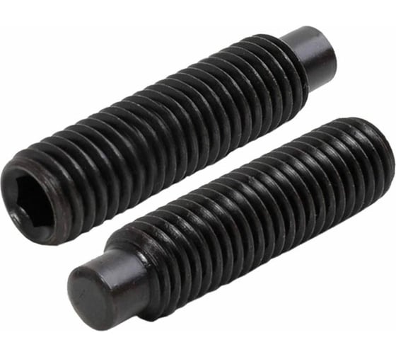 Изображение товара Установочный винт ЦКИ DIN 915, М12x60, 45H, ОКС, HEX6, 10 шт. 75414