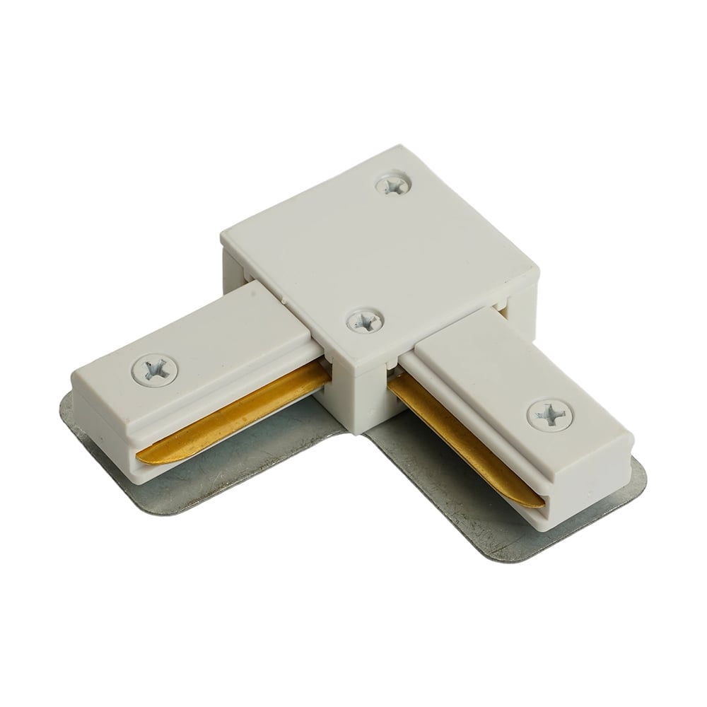 Изображение товара Коннектор угловой FERON LD1021 белый 74x74 мм