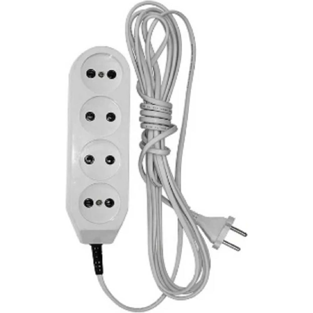 Изображение товара Удлинитель 4 розетки 5 м ШВВП белый У6-717 Ливны-Электро
