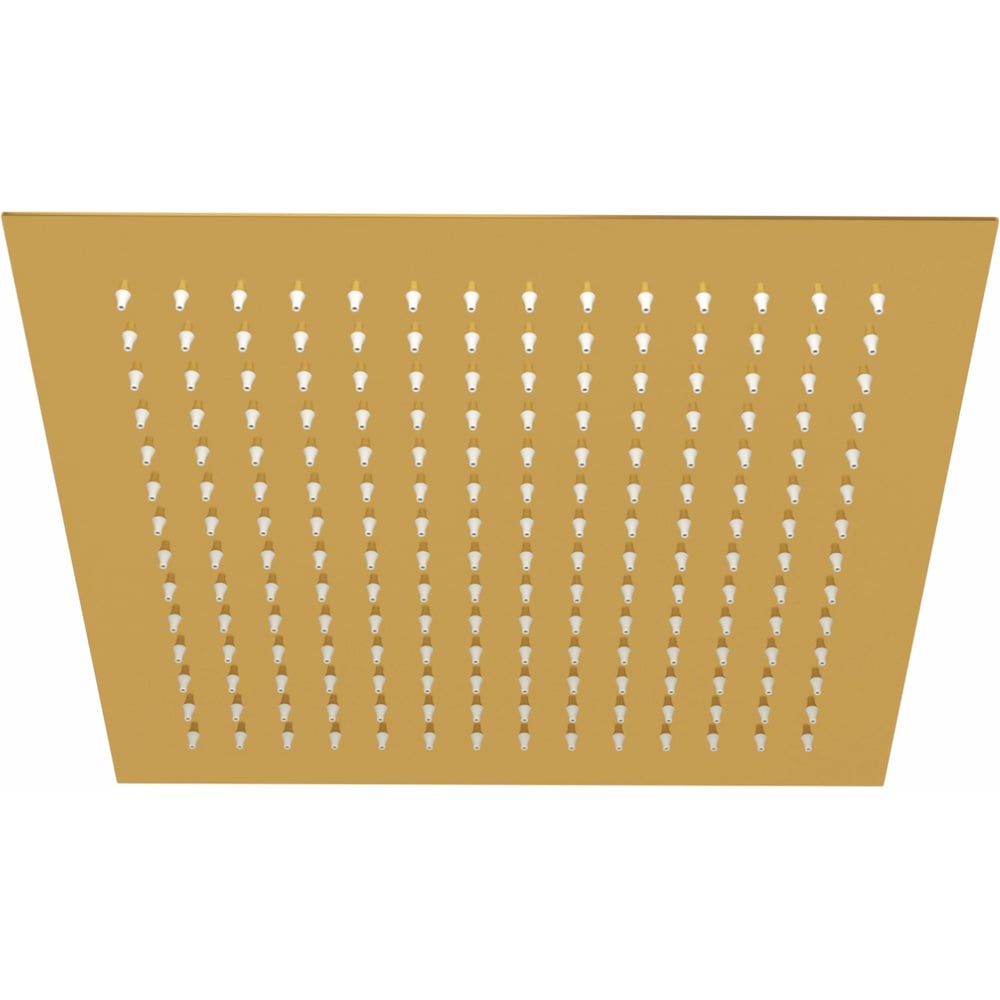 Изображение товара Насадка WasserKRAFT Sauer 7100 A261 300 мм, квадратная, нержавеющая сталь, золото