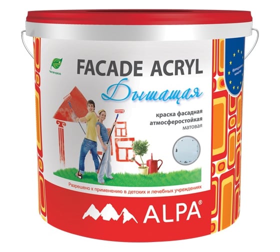Изображение товара Фасад-акрил ALPA DIY белая 9л 3488570029435