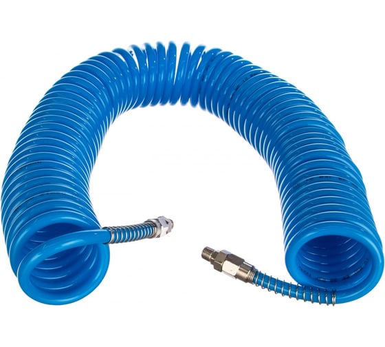 Изображение товара Трубка GaPex 5x8 PU SPIRAL - 20 MT - 1/4 sw пластиковая спиральная полиуретан- BLUE 5x8 PU SPIRAL - 20 MT - 1/4 sw - BLUE