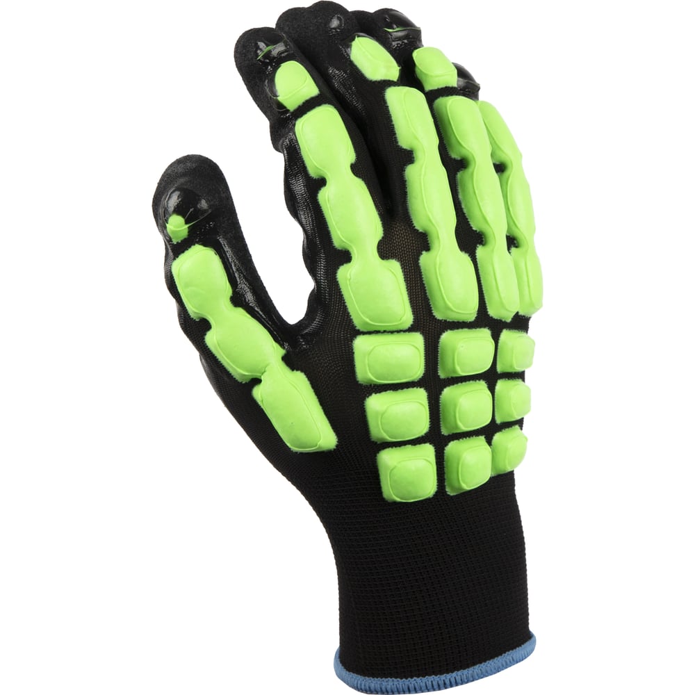 Изображение товара Перчатки от ударов Jeta Safety из полиэфира с пенонитриловым покрытием с противоударными накладками из латекса на тыльной стороне, р.8/M, JAL-101-M