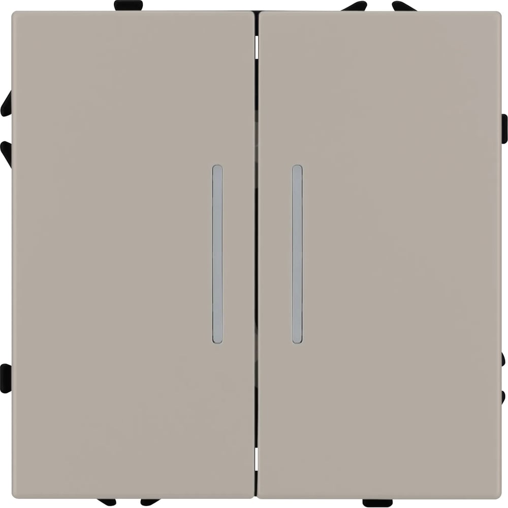 Изображение товара Механизм выключателя двухклавишный непроходной Arlight LED SWT-NOBE-MK02-SFPL-L-CA 1шт 059417