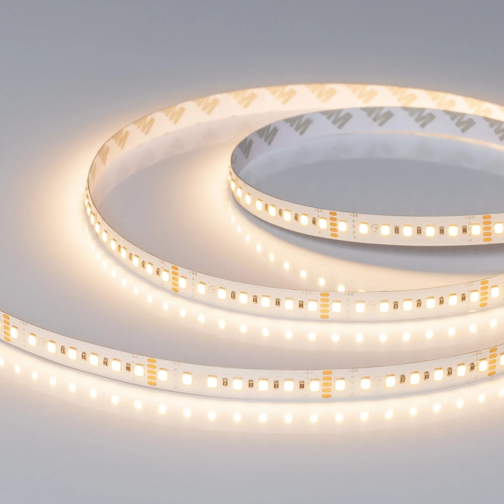 Изображение товара Светодиодная лента Arlight UL-A140-10mm 24V Warm3000 5м 061921 Изображение товара Светодиодная лента Arlight UL-A140-10mm 24V Warm3000 5м 061921