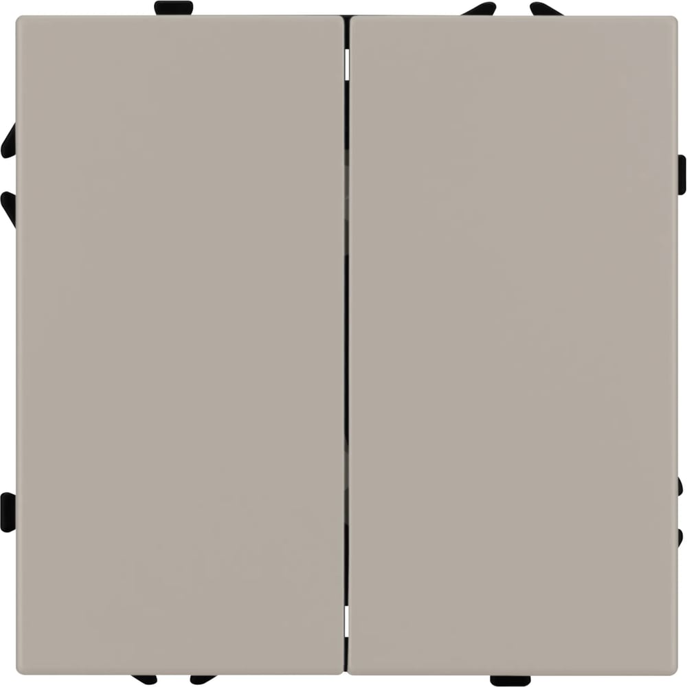 Изображение товара Arlight SWT-NOBE-MK02-SFPL-CA - двухклавишный выключатель 2-постовый скрытого монтажа