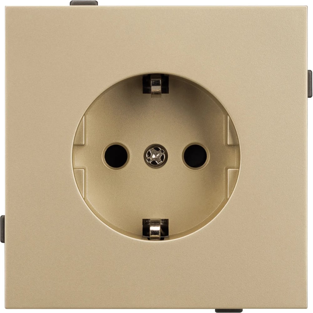 Изображение товара Механизм электрической розетки Arlight SCT-TENDO-MEU1-SFPL-GD 1шт 054639