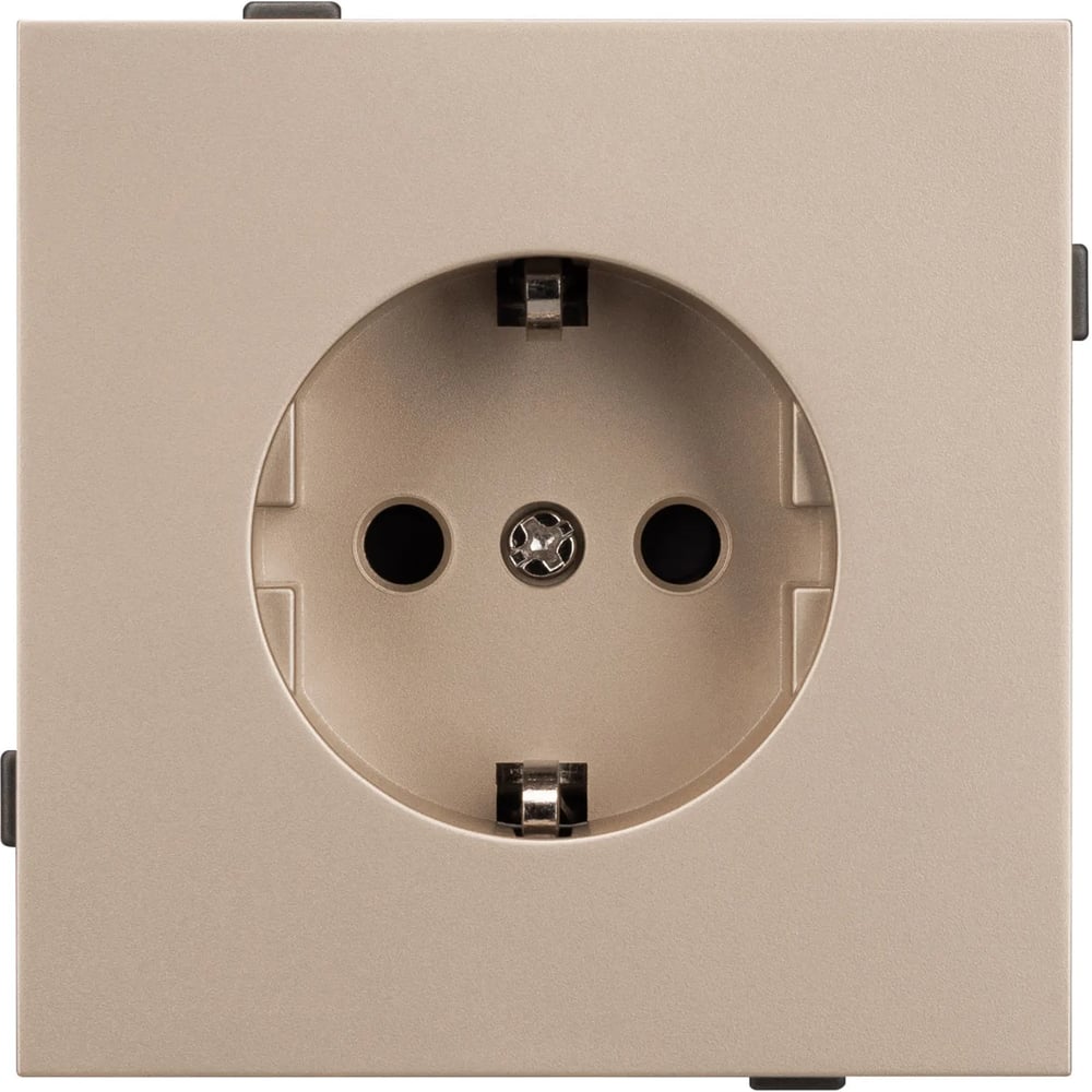 Изображение товара Механизм электрической розетки Arlight SCT-TENDO-MEU1-PL-GD 1шт 054081