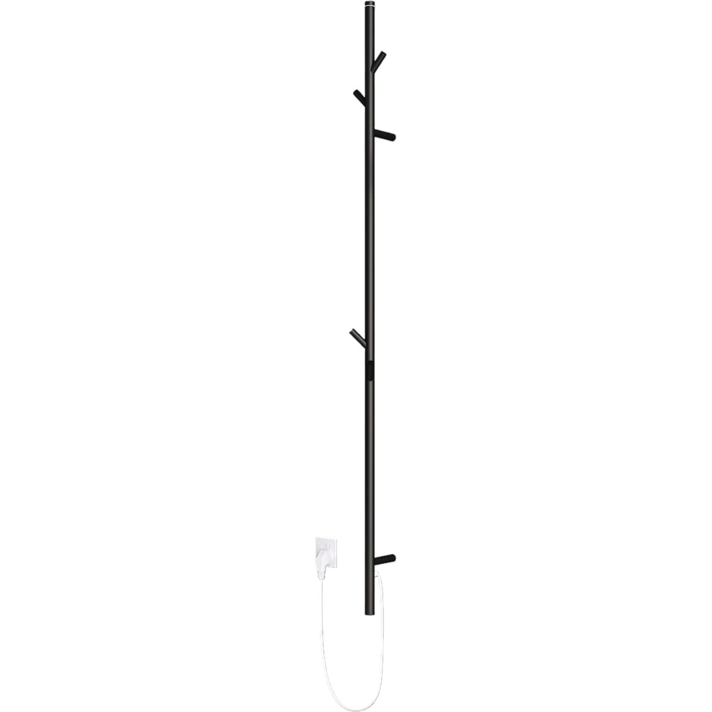 Изображение товара Электрический полотенцесушитель VENTSFERA HeatBranch с таймером CV-1 black Изображение товара Электрический полотенцесушитель VENTSFERA HeatBranch с таймером CV-1 black