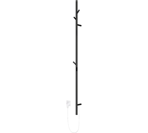 Изображение товара Электрический полотенцесушитель VENTSFERA HeatBranch с таймером CV-1 black