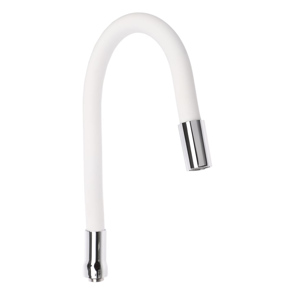 Изображение товара Излив кухонный гибкий силиконовый 565-165, 50 см, белый