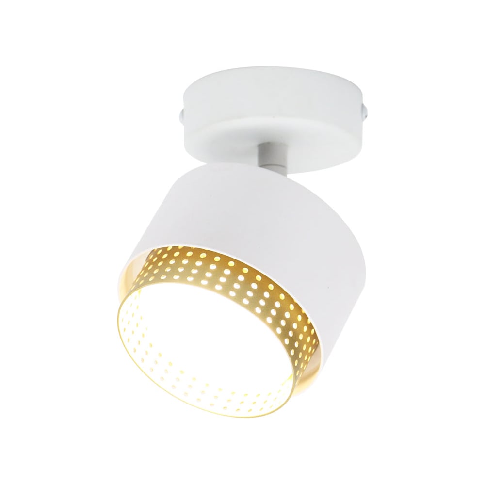 Изображение товара Спот GWL-GX53-M-IP20 Матрикс - белый/золотой, IP20, GX53, 50 Вт