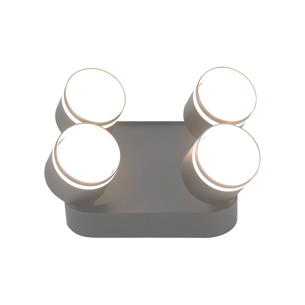 Изображение товара Спот на основании General Lighting Systems под 4 лампы GX53, серия Вихрь, GWL-4GX53-M-IP20, цвет графит 662025