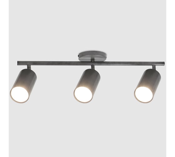Изображение товара Спот на основании General Lighting Systems под 3 лампы GU10, серия Башня, GWL-3GU10-M-IP20, цвет бетон 662075