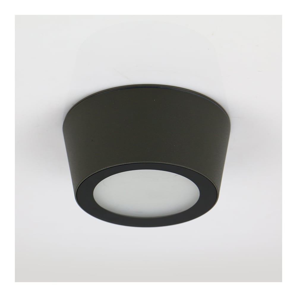 Изображение товара Накладной светильник General Lighting Systems Спот под лампу GX53, серия Шайба, GWL-GX53-M-IP65, цвет графит 661948