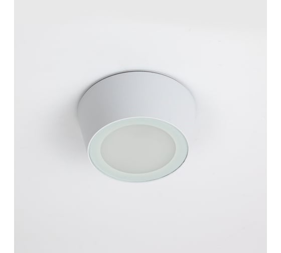 Изображение товара Накладной светильник General Lighting Systems Спот под лампу GX53, серия Шайба, GWL-GX53-M-IP65, цвет белый 661946