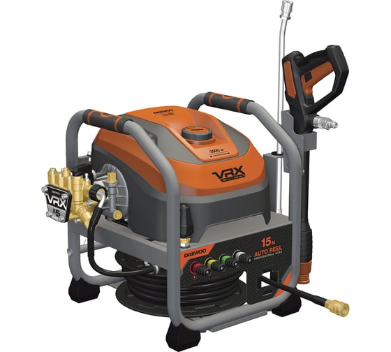 Изображение товара Мойка высокого давления DAEWOO с автоматической катушкой DAW 955