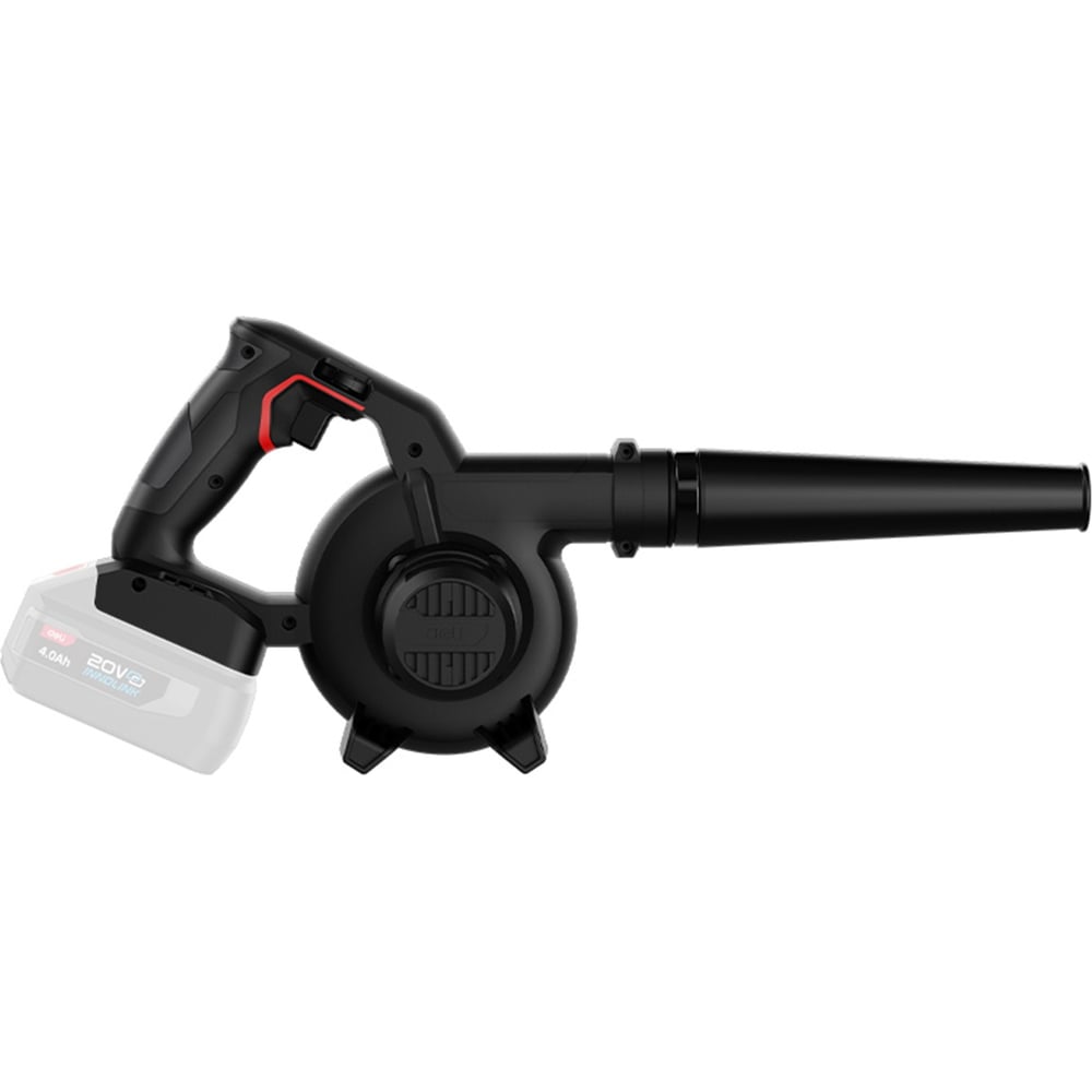 Изображение товара Воздуходувка профессиональная аккумуляторная DELI DE820Z без АКБ и ЗУ, 1.6 / 2.2 / 2.8 м³/мин 168739