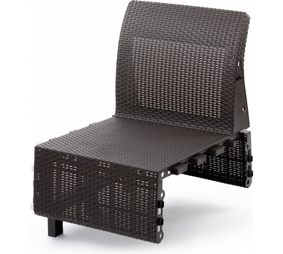 Изображение товара Сиденье (модуль) дивана ЗПИ Альтернатива Ротанг-плюс (мокко) М8874