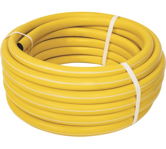 Изображение товара Шланг поливочный Фарина TPE (термоэластопласт) арм. 3-× слойный желтый d1 (25 мм) 25 м (48) тов-185156