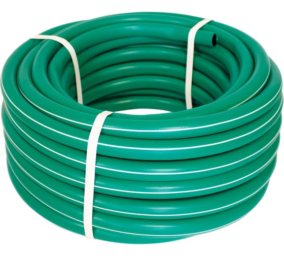 Изображение товара Шланг поливочный Фарина TPE (термоэластопласт) арм. 3-× слойный зеленый d1 (25 мм) 15 м (48) тов-149566