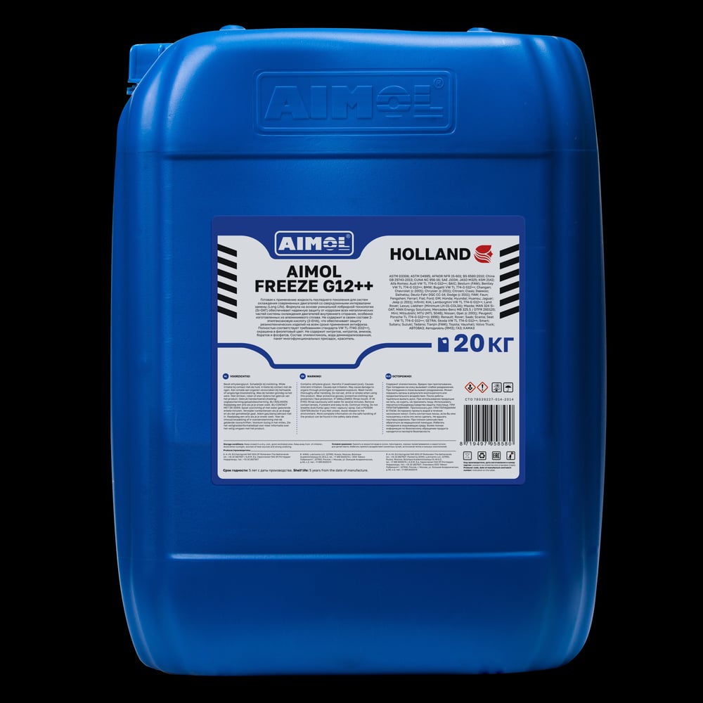 Изображение товара Антифриз AIMOL Freeze G12 ++, 20 кг 8719497958580