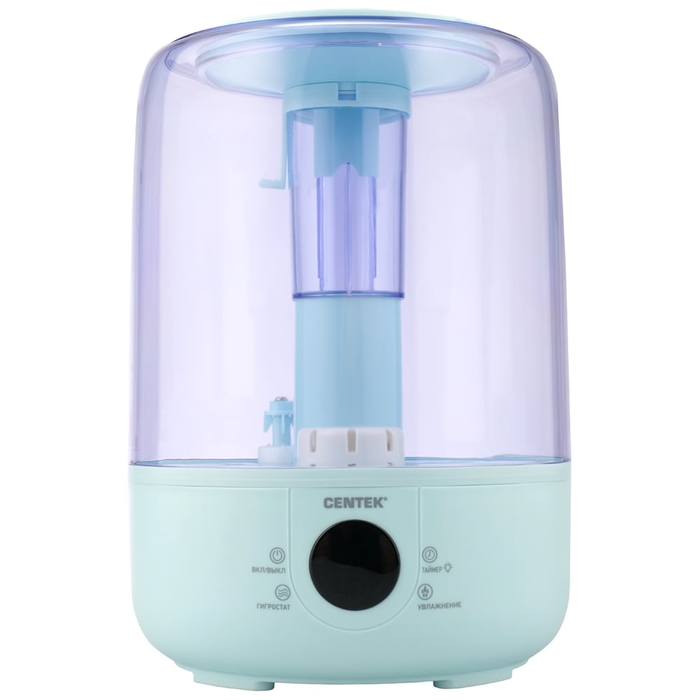 Изображение товара Centek CT-5110 ультразвуковой увлажнитель, 3,8 л, верхний залив, 210 мл/ч, LCD-сенсор, 45 дБ